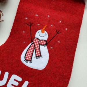 calze befana grande pupazzo di neve